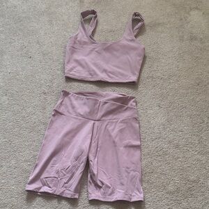 Dynamite Mauve Activewear Set